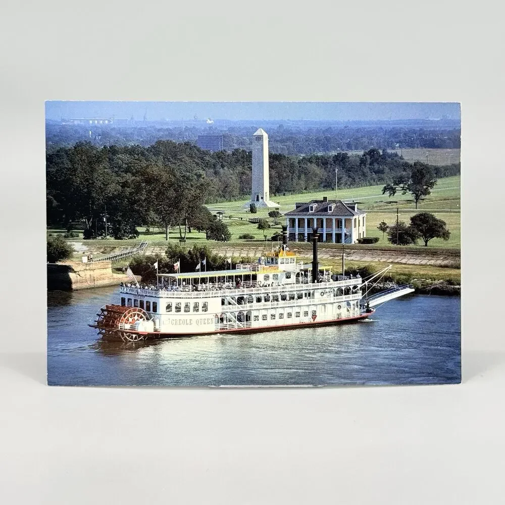 Creole Queen New Orleans Louisiana Vintage Blank Unused Postcard